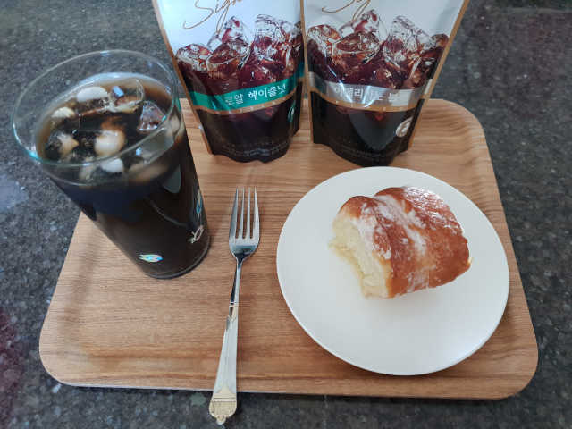 쟈뎅 시그니처 블랙, 헤이즐넛 230ml 리뷰 사진