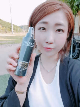 다슈코리아 다슈 데일리 탈모완화 초강력 헤어 스프레이 — 5점을 준 리뷰어가 2019년 6월 올린 사용 사진