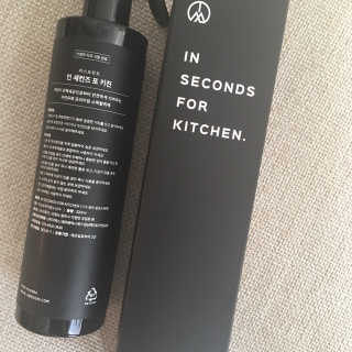 PEACE MOMENT 피스모먼트 인세컨즈포키친 320mL 천연살균소독제 — 4.5점을 준 리뷰어가 2019년 2월 올린 사용 사진