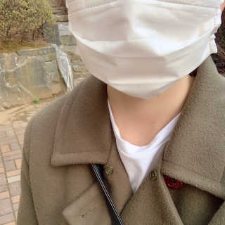 [닥터퓨리] 소프트터치 건강 마스크_성인+아동 — 3.5점을 준 리뷰어가 2019년 4월 올린 사용 사진