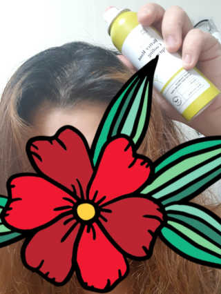 달리프 클로렐라 베러 루트 쿨링 스프레이 100ml — 5점을 준 리뷰어가 2019년 7월 올린 사용 사진
