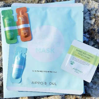 아이뽀 모든 피부 타입을위한 AIPPO Expert Hydrating Mask — 5점을 준 리뷰어가 2018년 2월 올린 사용 사진