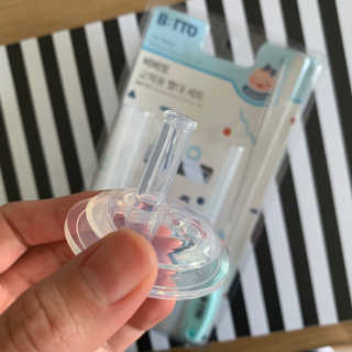 비비또 타사호환 교체용 빨대세트+빨대세척솔 — 5점을 준 리뷰어가 2019년 7월 올린 사용 사진