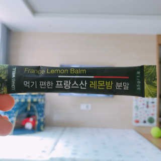 로하스웰 프랑스산 레몬밤 분말 — 4점을 준 리뷰어가 2018년 7월 올린 사용 사진