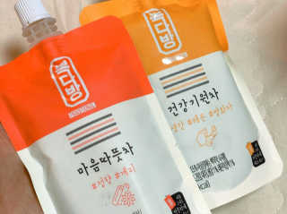 자연원 복다방 2종 100ml 10포씩 — 5점을 준 리뷰어가 2018년 12월 올린 사용 사진