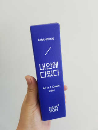 맨즈스킨 파란통 내안에다있다 — 5점을 준 리뷰어가 2017년 11월 올린 사용 사진