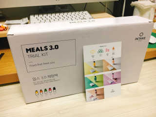 인테이크 밀스 3.0 Trial Kit(보틀형 5종) — 3.5점을 준 리뷰어가 2017년 4월 올린 사용 사진