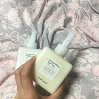 메리에코 산수유 릴렉싱 바디 워시+바디로션  세트 — 4.5점을 준 리뷰어가 2018년 12월 올린 사용 사진