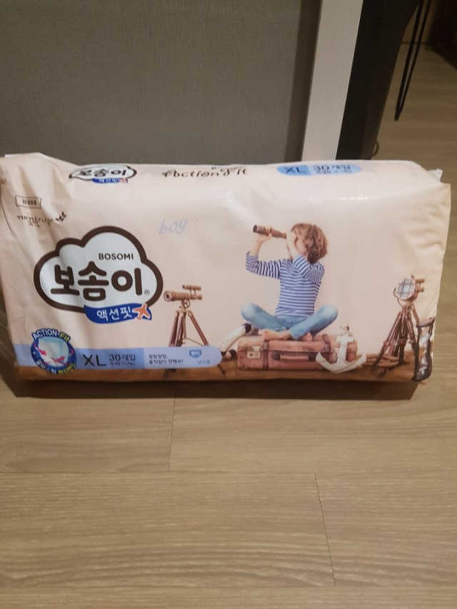 보솜이 액션핏 팬티형 리뷰 사진