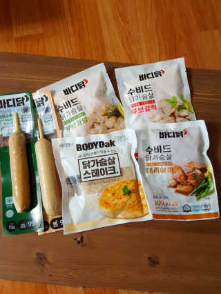 바디닭 NEW 닭가슴살 6종 세트 — 5점을 준 리뷰어가 2018년 8월 올린 사용 사진