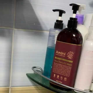 아미니 오일워시 시리즈 400ml（3종 중 1종 랜덤발송 — 5점을 준 리뷰어가 2019년 8월 올린 사용 사진