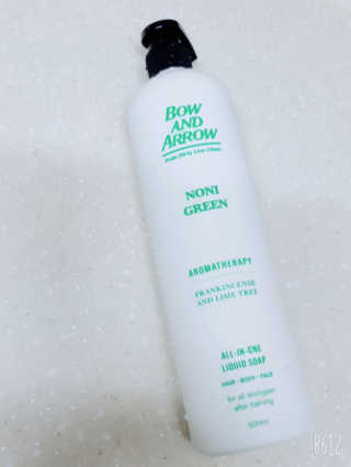 보우앤애로우 아로마테라피 올인원 리퀴드 솝 - 노니 그린 500ml — 3점을 준 리뷰어가 2019년 11월 올린 사용 사진