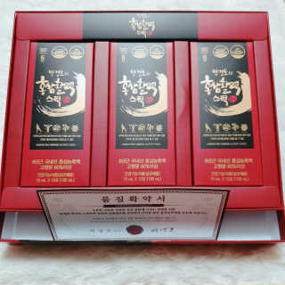 메이준뉴트리 박경호의 홍삼활력스틱 10ml x 30포 — 5점을 준 리뷰어가 2020년 2월 올린 사용 사진