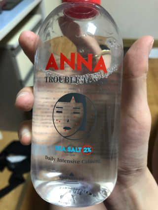 솔테라피 안나 트러블 토너 300ml — 4.5점을 준 리뷰어가 2019년 4월 올린 사용 사진