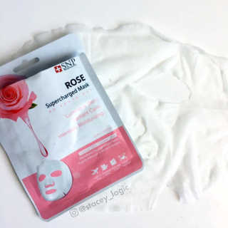 SNP Supercharged Mask_Rose Centifoli Flower — 4점을 준 리뷰어가 2018년 12월 올린 사용 사진