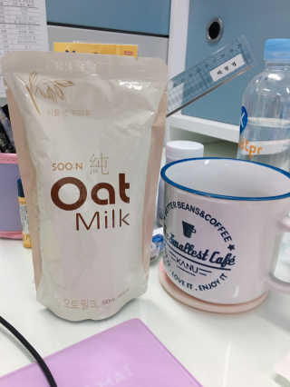 순오트밀크, soon oat milk — 2.83점을 준 리뷰어가 2018년 11월 올린 사용 사진