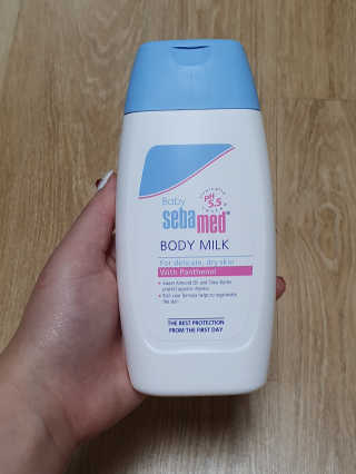 세바메드 베이비 바디밀크 200ml — 5점을 준 리뷰어가 2019년 12월 올린 사용 사진