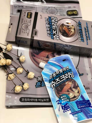트로닉 클린팟 가바무라 슈즈크리닝 운동화세탁세제 — 5점을 준 리뷰어가 2018년 3월 올린 사용 사진