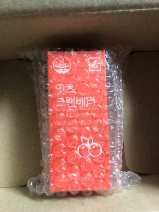 네츄럴굿띵스 잇츠 크랜베리 1병 30일분 — 4점을 준 리뷰어가 2019년 10월 올린 사용 사진