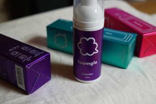 폼글 I foamgle [폼글] 거품가글 50ml 3종 - 민트, 라벤더, 라즈베리 — 5점을 준 리뷰어가 2019년 11월 올린 사용 사진