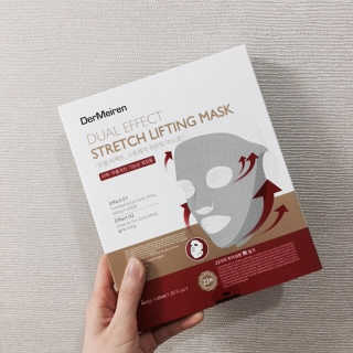 더메이런 듀얼 이펙트 스트레치 리프팅 마스크 — 5점을 준 리뷰어가 2017년 1월 올린 사용 사진