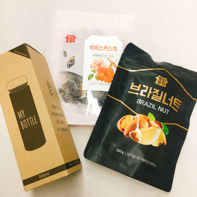 브라질너트, 히비스커스 리뷰 사진