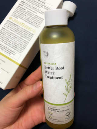 달리프 클로렐라 베러 루트 워터트리트먼트 200ml — 5점을 준 리뷰어가 2019년 2월 올린 사용 사진