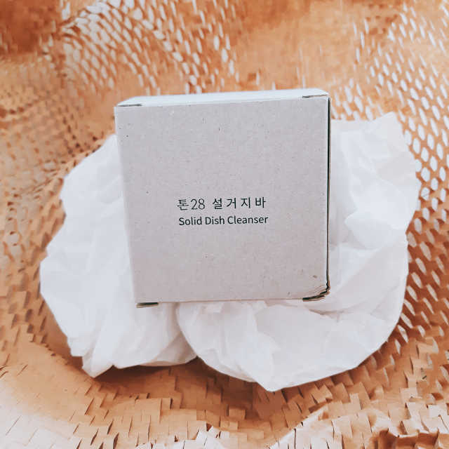 톤28 고체형 주방세제 2종 3개세트 리뷰 사진