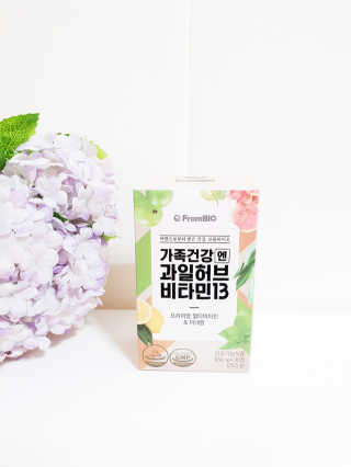 프롬바이오 가족건강엔 과일허브비타민13 — 5점을 준 리뷰어가 2018년 9월 올린 사용 사진