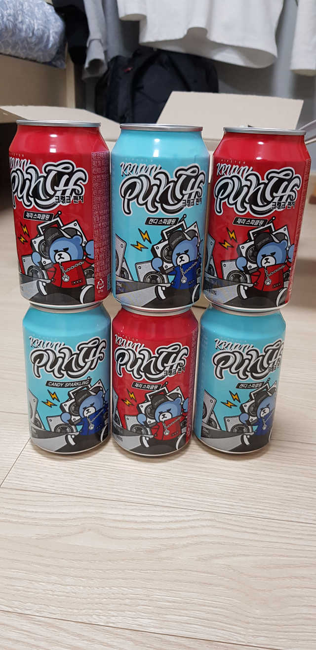 크렁크펀치 체리스파클링,캔디스파클링 리뷰 사진