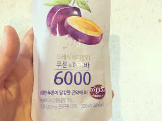 풀무원 프레시 워터젤리 — 5점을 준 리뷰어가 2018년 8월 올린 사용 사진