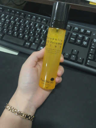 퓨어힐스 프로폴리스 50 볼륨 미스트 100ml — 4점을 준 리뷰어가 2017년 2월 올린 사용 사진