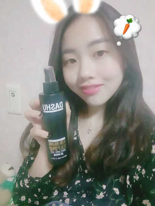 다슈코리아 다슈 데일리 탈모완화 초강력 헤어 스프레이 — 4.17점을 준 리뷰어가 2017년 11월 올린 사용 사진