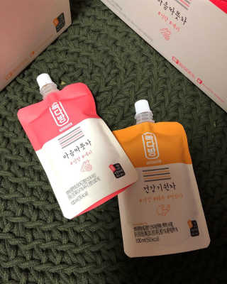 자연원 복다방 2종 100ml 10포씩 — 5점을 준 리뷰어가 2018년 12월 올린 사용 사진