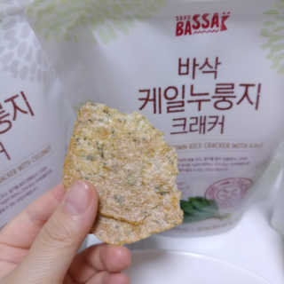BASSAK 바삭 유기농 현미 누룽지 크래커 3종 — 5점을 준 리뷰어가 2019년 10월 올린 사용 사진