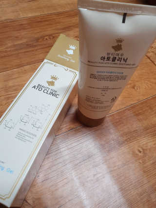 뷰티여우_아토클리닉 [아토클리닉] 아기들이 쓰는 보습, 진정 수딩젤 2개 — 5점을 준 리뷰어가 2019년 7월 올린 사용 사진