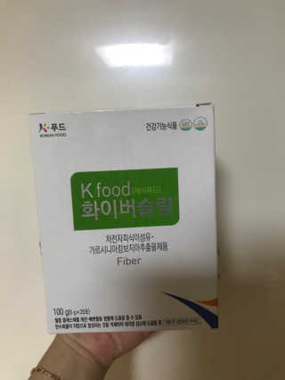 두루원 똥기사의 Kfood 화이버슬림 — 5점을 준 리뷰어가 2018년 7월 올린 사용 사진