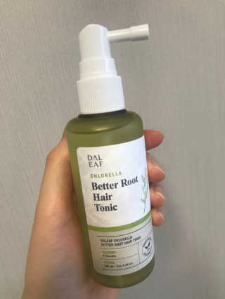 달리프 클로렐라 베러 루트 헤어토닉 100ml — 4.5점을 준 리뷰어가 2018년 12월 올린 사용 사진