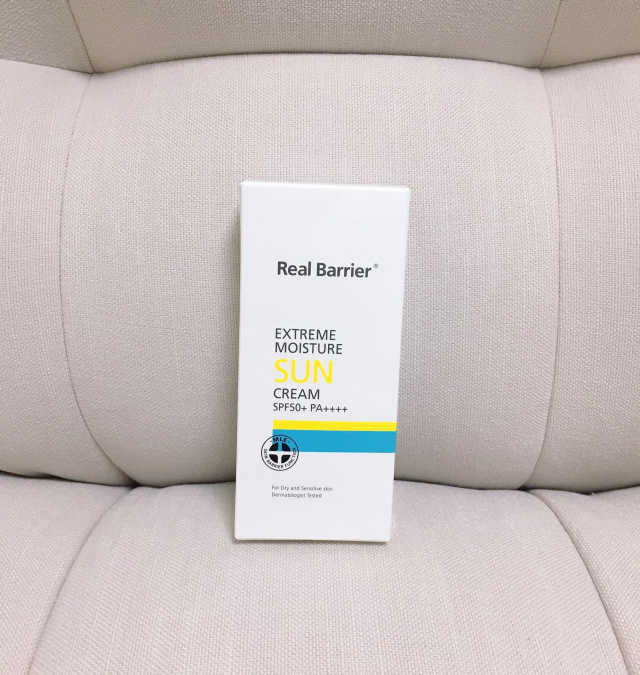 리얼베리어 익스트림 모이스처 선크림 SPF50+ PA++++ 리뷰 사진