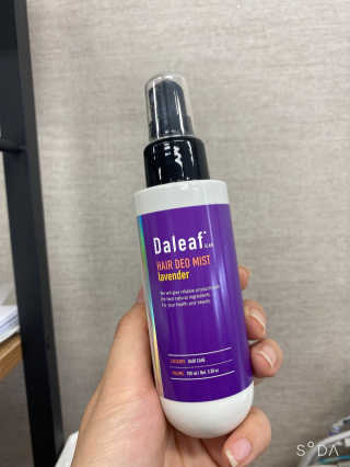 달리프 글램 헤어 데오미스트 100ml 라벤더 or 플라워 — 5점을 준 리뷰어가 2020년 4월 올린 사용 사진