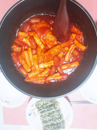 화곡미담 옛날 떡볶이 — 3점을 준 리뷰어가 2020년 3월 올린 사용 사진