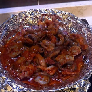 맵꾸미 쭈꾸미볶음 450g — 4점을 준 리뷰어가 2019년 8월 올린 사용 사진