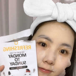 먼데이 투 썬데이 MONSUN 원 위크 트리트먼트 마스크 — 4.5점을 준 리뷰어가 2019년 4월 올린 사용 사진
