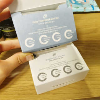 뷰가닉 브라이트닝 and 딥 클렌징 페이셜 바 — 5점을 준 리뷰어가 2019년 7월 올린 사용 사진