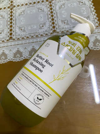 달리프 클로렐라 베러 루트 릴렉싱 샴푸 500ml — 5점을 준 리뷰어가 2020년 1월 올린 사용 사진