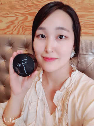 자빈드서울 윙크 파운데이션 팩트 — 5점을 준 리뷰어가 2019년 9월 올린 사용 사진