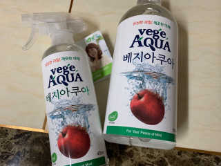 베지아쿠아 475ml + 리필 1000ml 1Set — 4.5점을 준 리뷰어가 2019년 9월 올린 사용 사진