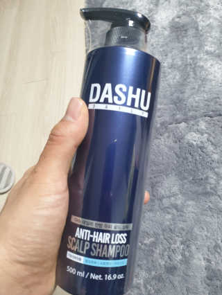 다슈코리아 다슈 데일리 단백질 한방 두피 골드 샴푸 500ml — 1점을 준 리뷰어가 2019년 12월 올린 사용 사진