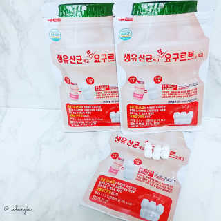 마띠유 생유산균 먹고 또 요구르트도 먹고 30알X2 + 10알X1 — 4점을 준 리뷰어가 2018년 7월 올린 사용 사진