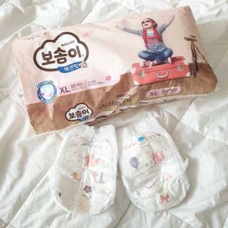 보솜이 액션핏 팬티형 — 5점을 준 리뷰어가 2019년 3월 올린 사용 사진